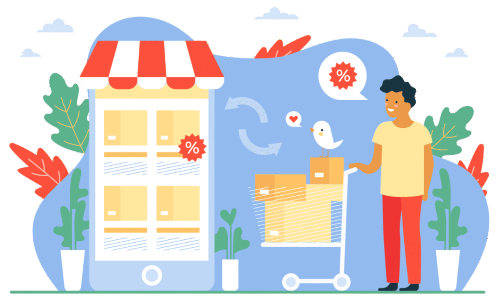 Single Vendor Ecommerce Design 1024x629