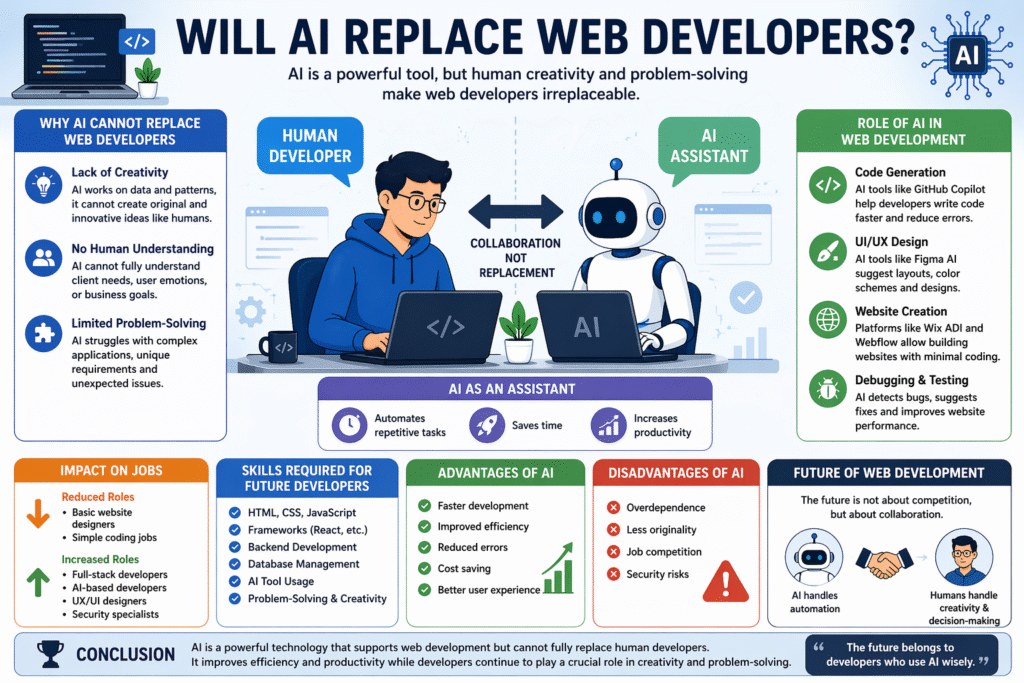 Is AI replacing web developers